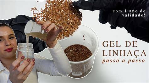 Como Fazer Gel De Linhaça - COMO FAZER GEL DE LINHAÇA MULTIFUNCIONAL (com 3 ingredientes!) - YouTube