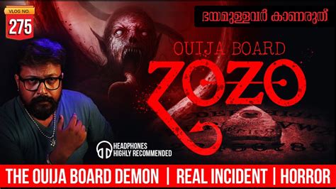 ZOZO THE OUIJA BOARD DEMON MALAYALAM DARKMODE BeyporeSultan Vlog