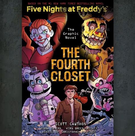 Revelada La Portada De La Novela Gr Fica De Fnaf The Fourth Closet