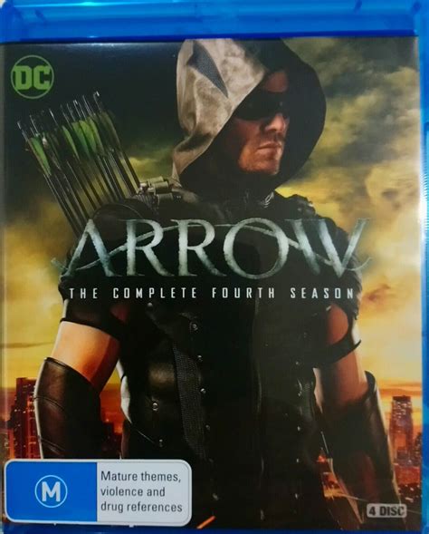 Arrow Season 4 Blu Ray 2015 For Sale Online Ebay