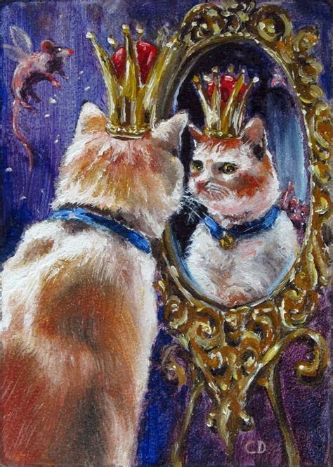 Funny Cat Painting at PaintingValley.com | Explore collection of Funny ...