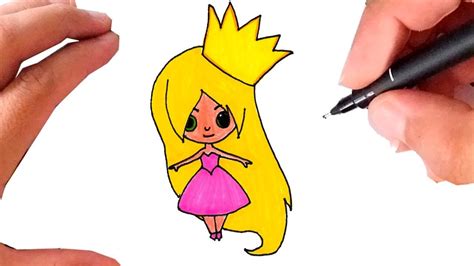 Como Desenhar uma PRINCESA SUPER FÁCIL YouTube