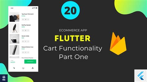 Flutter E Commerce App Cart Functionality Part One بالعربي Youtube