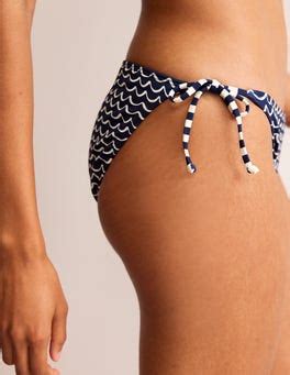 Symi String Bikini Bottoms French Navy Seagull Boden Uk