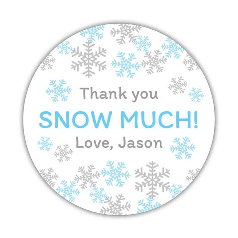 Thank You Snow Much Stickers Winter Onederland Stickers Etsy