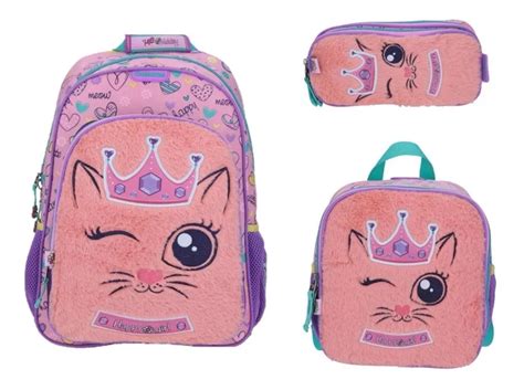 Kit Mochila Lonchera Y Lapicera Happy Girl Primaria Amp466 Mebuscar