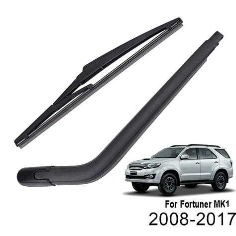 Heck Scheiben Wischer Arm Blatt Satz für Fortuner 2008 2017 O9T84412 eBay