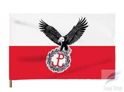 Flaga Cichociemni X Cm Polska Walcz Ca Flagi Polski Na Zam Wienie