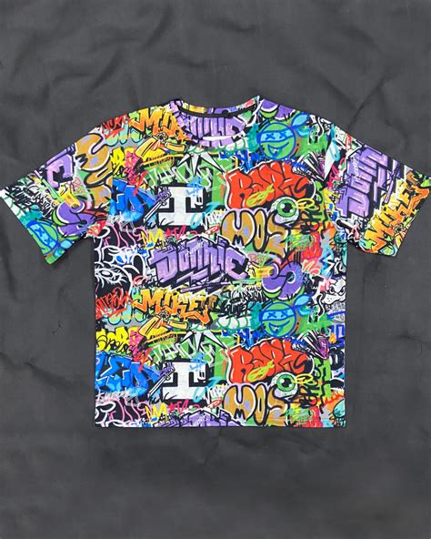 Ninja Turtles Graffiti Oversized T Shirt