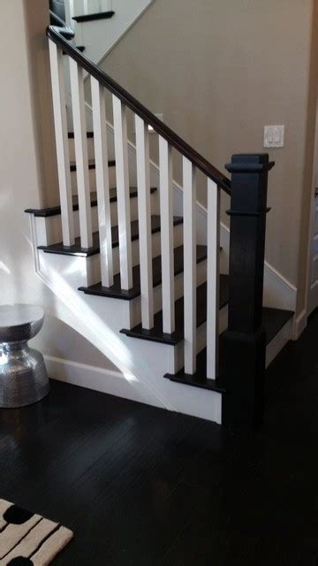 Two Tone Stairs Modern Staircase Phoenix By Arizona Stairs Inc