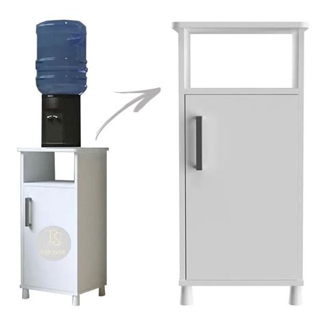 Armario Galao De Agua - Armário Gallon Para Galão De Água Com 1 Porta Branco Multivisão A ...