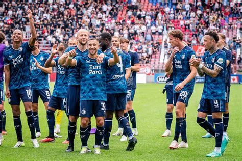 Opstellingen Feyenoord En Heerenveen Friezen Zonder Steunpilaren