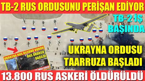 TB 2 RUS ORDUSUNU PERİŞEN EDİYOR UKRAYNA ORDUSU TAARRUZA BAŞLADI 13