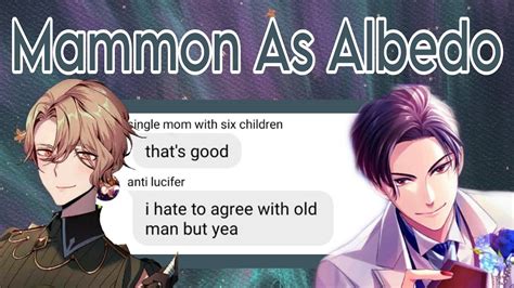 Obey Me Text Mammon As Albedo Youtube