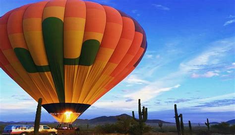 Buy Cheap Hot Air Balloon Ride Phoenix Sonoran Desert Hour Sunset