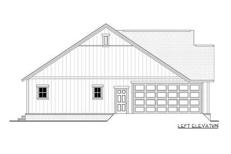 3 Bed New American Ranch Home Plan 51811HZ Architectural Designs