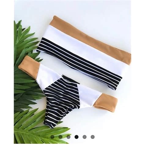 Stanlice Swim Stanlice Striped Bikini Poshmark