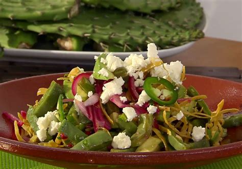 Receta De Ensaladas Faciles Con Nopales