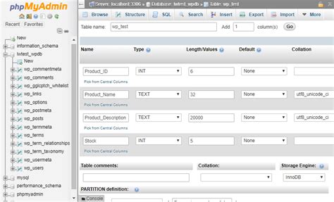 PhpMyAdmin Create Table How To Guide Liquid Web