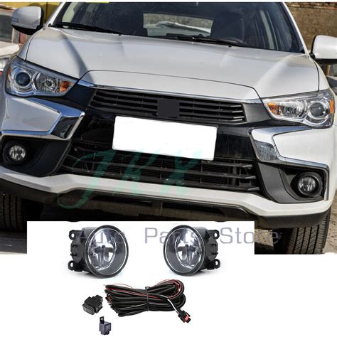 Fog Lights Harness Switch Kit For Mitsubishi Outlander Sport ASX RVR