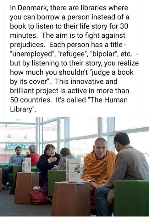 The Human Library A Great Danish Idea Damnthatsinteresting