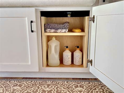 Under Kitchen Sink Organizer Shelf | Ana White