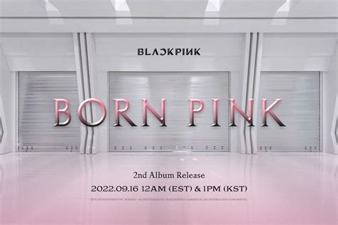 Blackpink Born Pink Title Teaser Poster