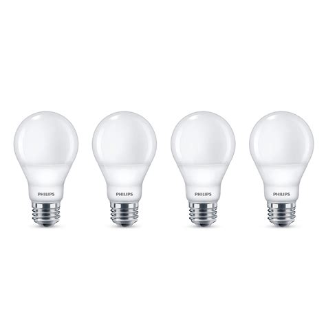 Philips LED Dimmable A19 Light Bulb With Warm Glow Effect 800 Lumen