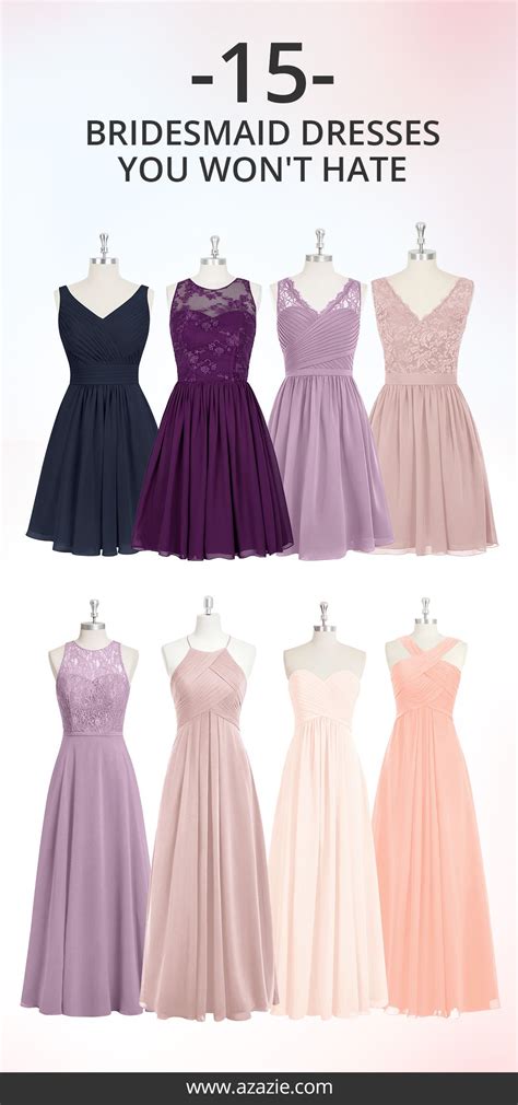 100 On Trend Styles Available In 50 Colors Dresses Your Bridesmaids