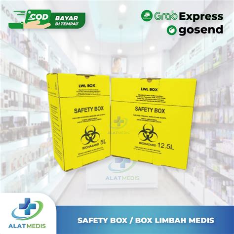 Jual Safety Box Tempat Sampah Tajam Medis Shopee Indonesia