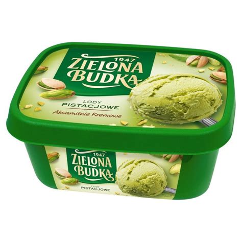 Lody Familijne Zielona Budka Pistacja Ml X New Products