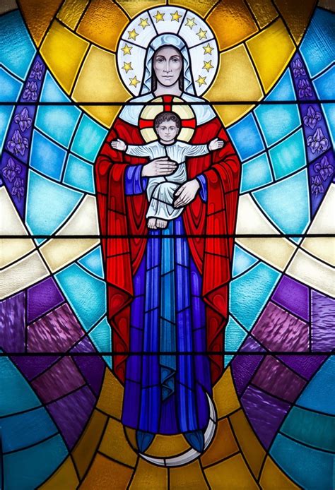 Our Lady Of The Atonement Window Gilroy Stained Glass Ltd Vancouver Bc Canada