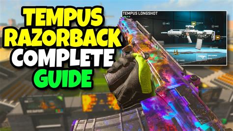 Tempus Razorback Guide Best Class Longshots Mw Youtube