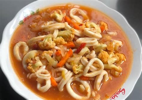 Resep Cumi Saos Padang Oleh Pramudita Nur Rahma Cookpad