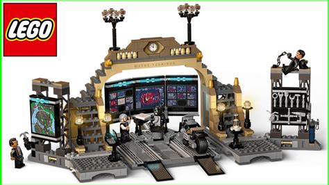 Lego The Batman Batcave The Riddler Face Off Youtube