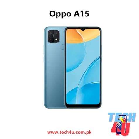 Oppo A15 Price In Pakistan Tech4u