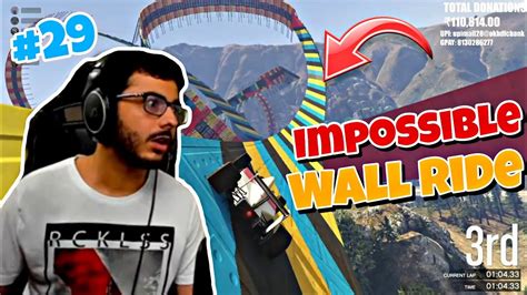 99 99 Impossible Wall Ride CarryMinati Playing GTA 5 Impossible Races