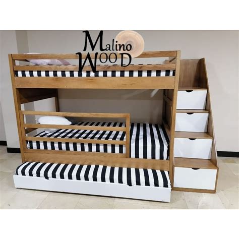 Jual Ranjang Susun Ranjang Tingkat Kayu Bunk Bed Loft Bed Dipan Divan