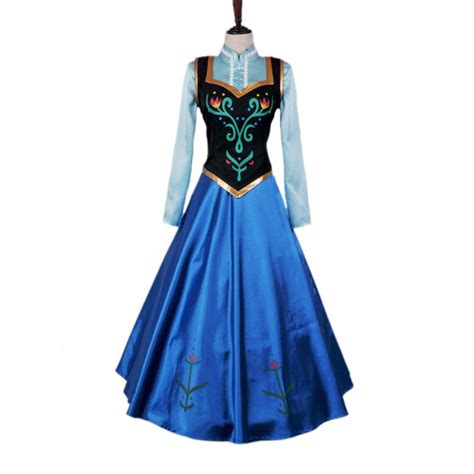 Frozen 2 Costume Anna Iconic Dress Disney Princess Costume Etsy