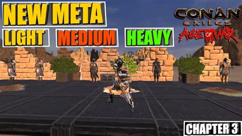 New Meta In Age Of War Armor Weapons Buffs Attributes Conan