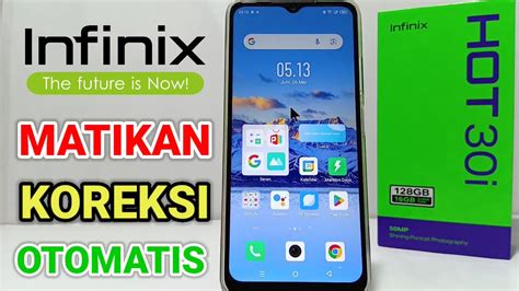 Cara Mematikan Koreksi Otomatis Di Hp Infinix Hot I Youtube