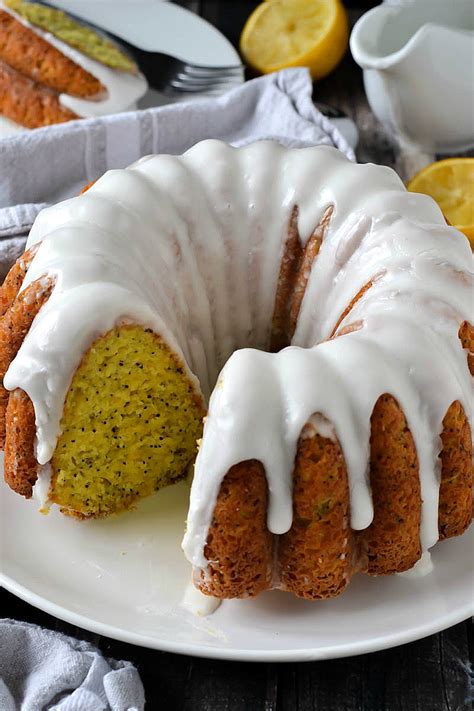 Lemon Poppy Seed Bundt Cake At Daniellegbrowno Blog