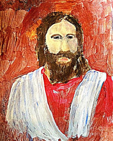 Honoring Jesus Christ Holy Messiah Painting by Richard W Linford - Pixels