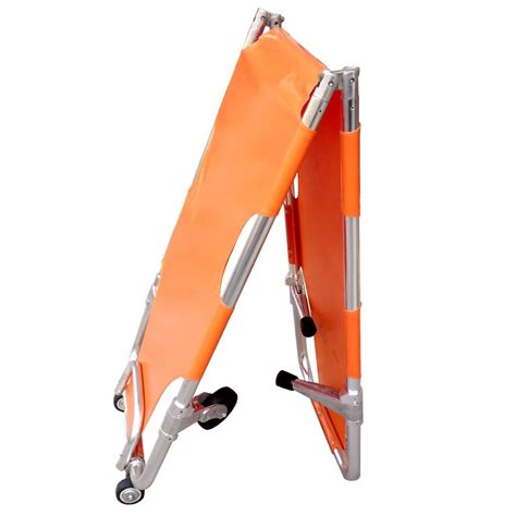 Aluminum Stretcher With Wheels Foldable Lengthwise Athena I