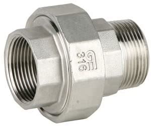 Union Male Female India Valves Fittings