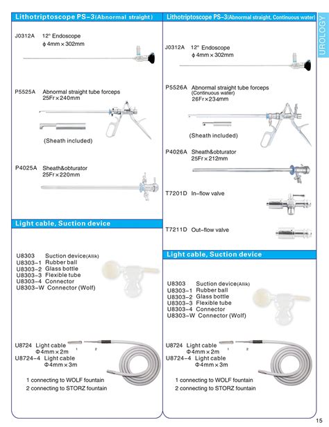 Surgical Urology Urethrotomy Set Urology Instruments Urethrotome Set