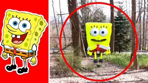 Bob Esponja Captado En Camara En La Vida Real Youtube