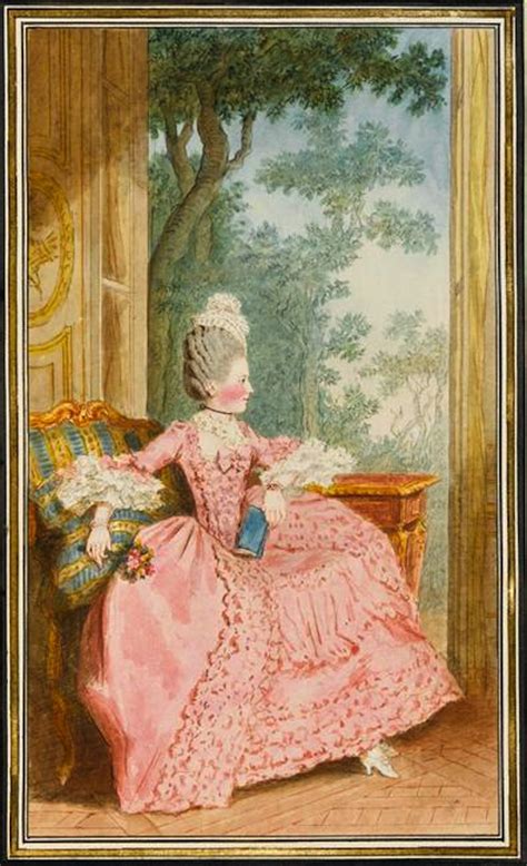 1770 Madame La Duchesse De Chartres By Louis Carrogis Musée Condé