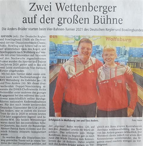 Zwei Wettenberger Auf Der Gro En B Hne Ksv Wettenberg