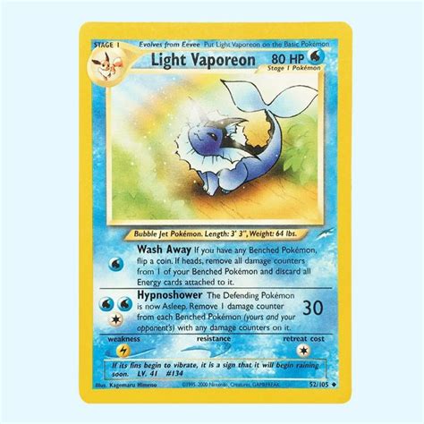 Light Vaporeon 52 Neo Destiny Pokémon EN Kaufen auf Ricardo